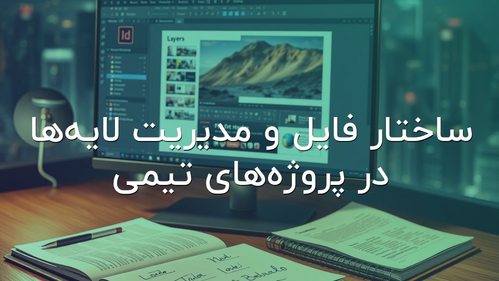 ساختار فایل و مدیریت لایهها در پروژههای تیمی