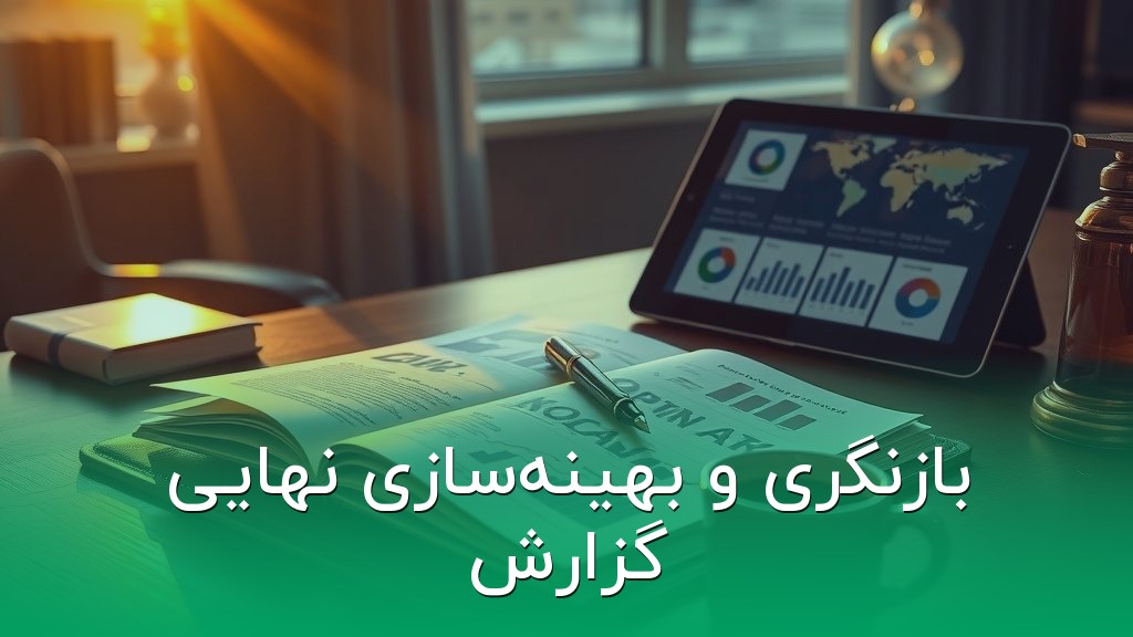بازنگری و بهینهسازی نهایی گزارش