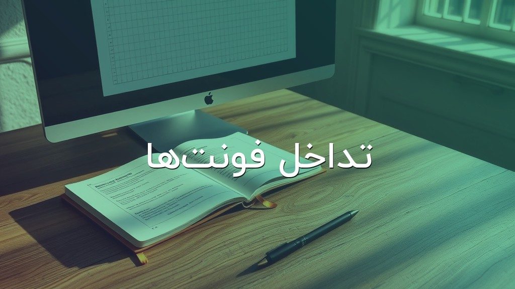 تداخل فونتها