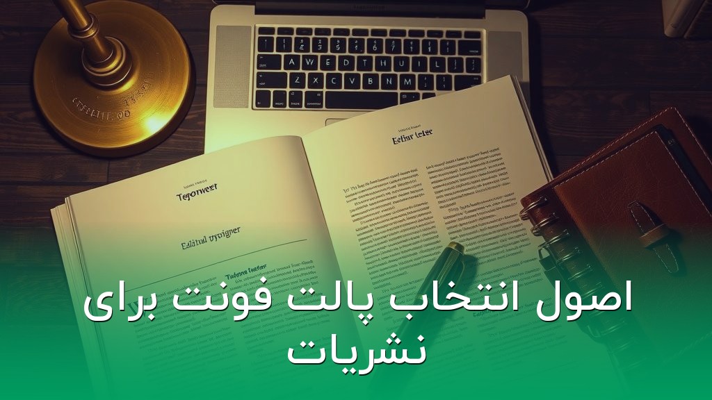 اصول انتخاب پالت فونت برای نشریات