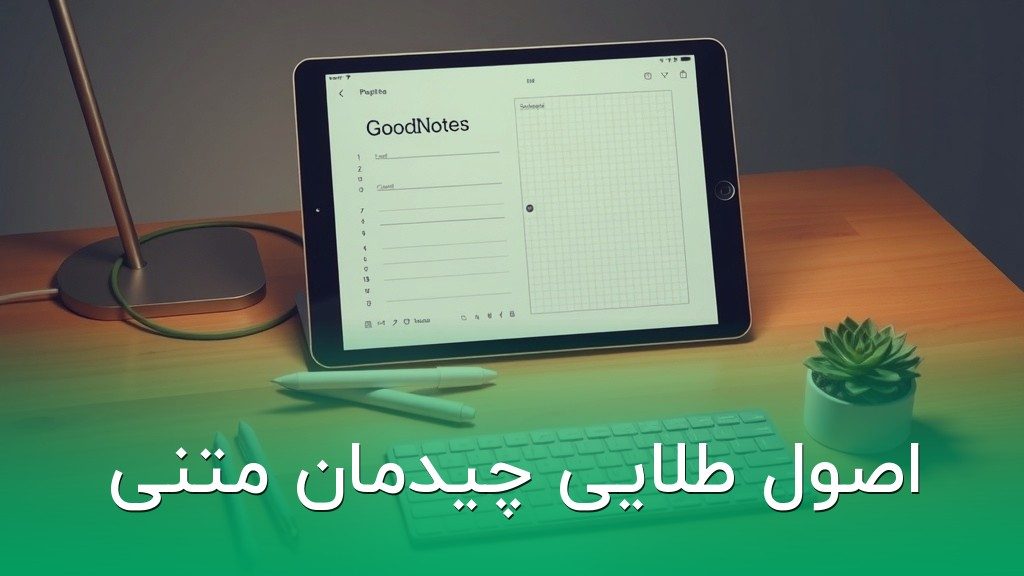 اصول طلایی چیدمان متنی