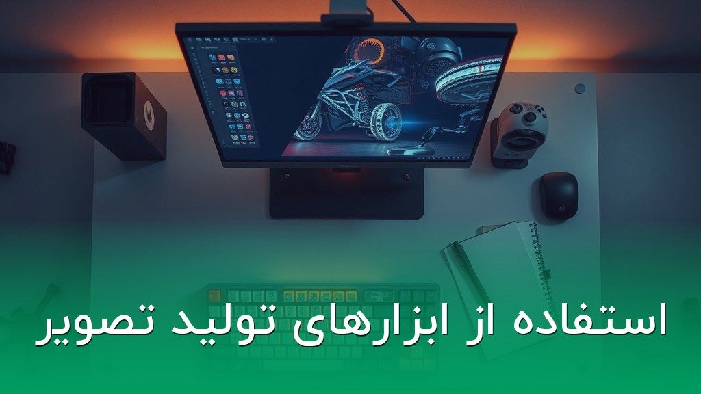 استفاده از ابزارهای تولید تصویر