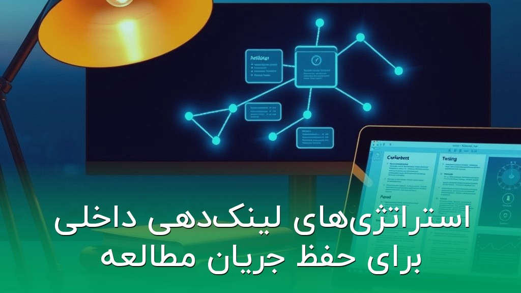 استراتژیهای لینکدهی داخلی برای حفظ جریان مطالعه