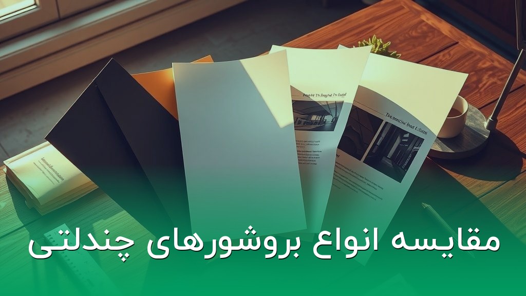 مقایسه انواع بروشورهای چندلتی