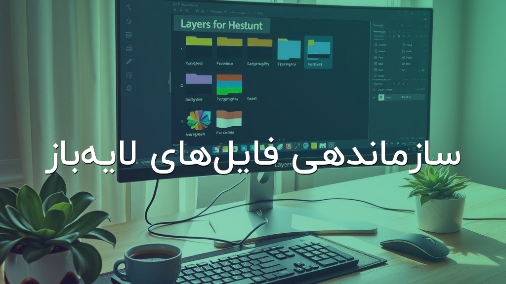 سازماندهی فایلهای لایهباز