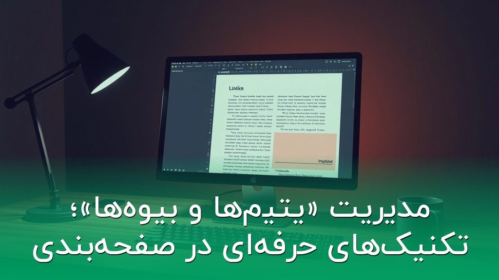 مدیریت «یتیمها و بیوهها»؛ تکنیکهای حرفهای در صفحهبندی
