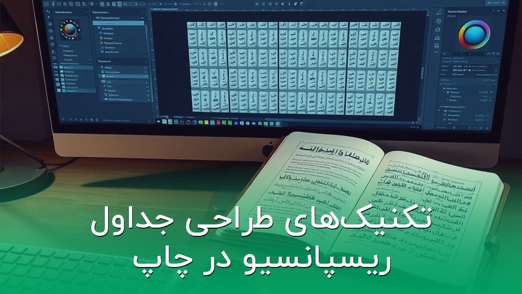 تکنیکهای طراحی جداول ریسپانسیو در چاپ