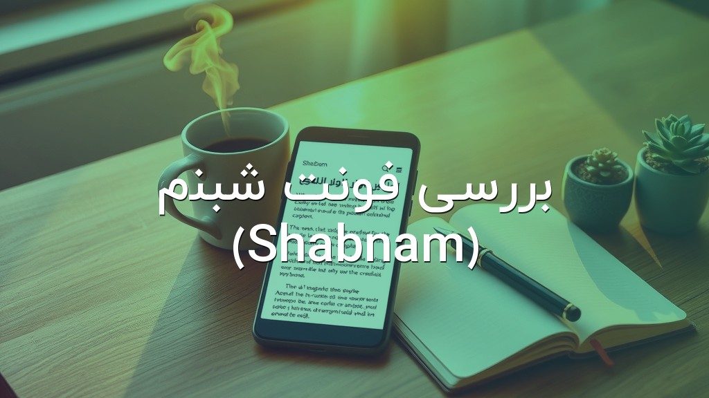 بررسی فونت شبنم (Shabnam)