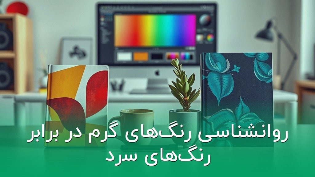 روانشناسی رنگهای گرم در برابر رنگهای سرد