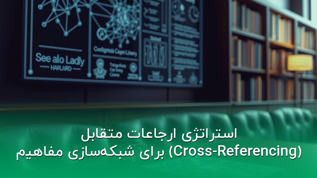 استراتژی ارجاعات متقابل (Cross-Referencing) برای شبکهسازی مفاهیم