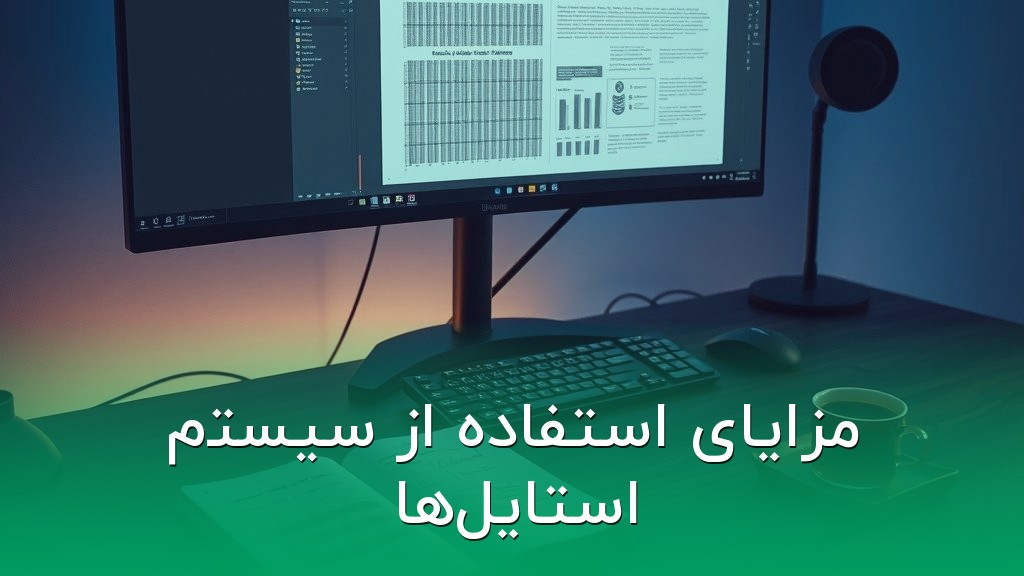 مزایای استفاده از سیستم استایلها